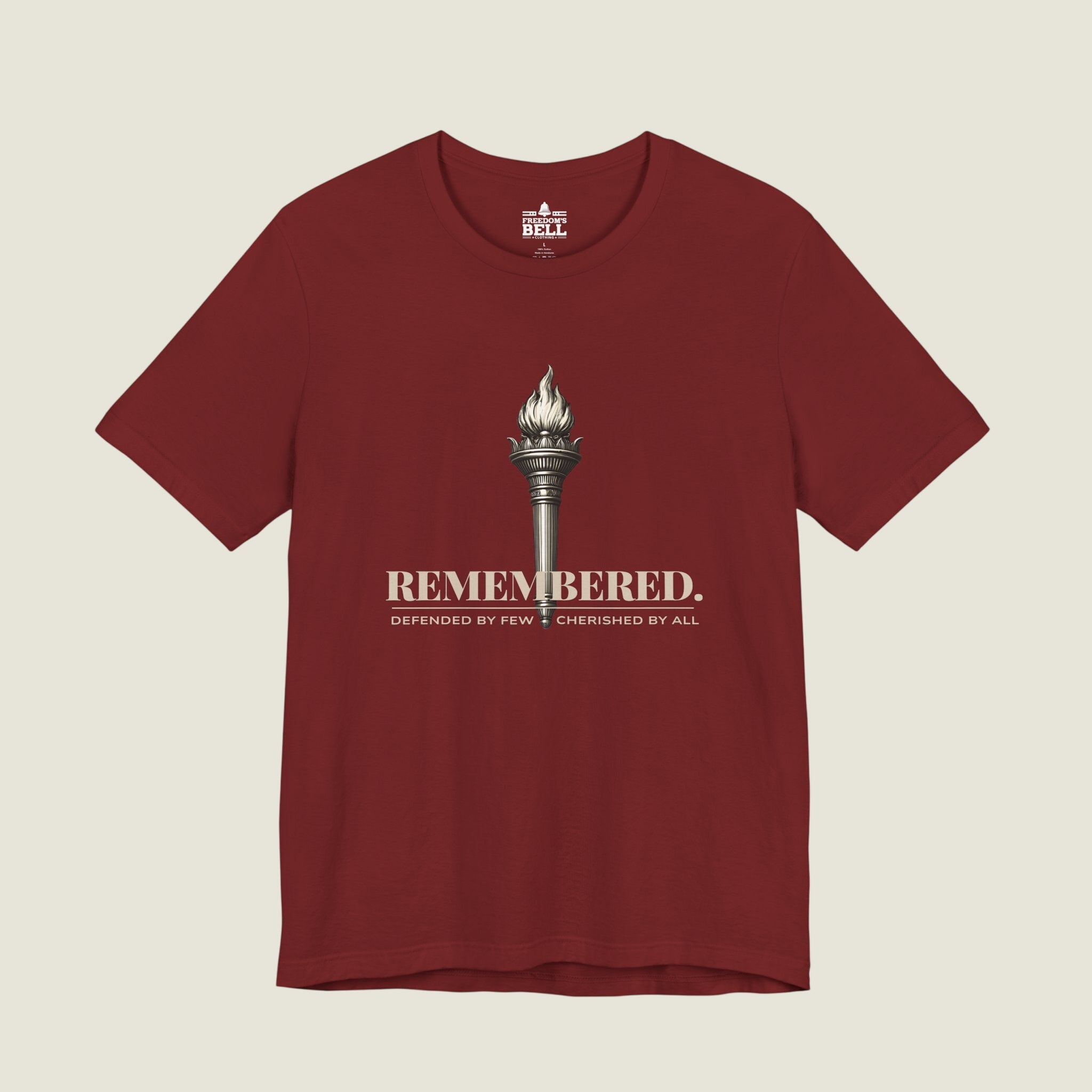 Remembered Freedom T-Shirt – Torch of Liberty