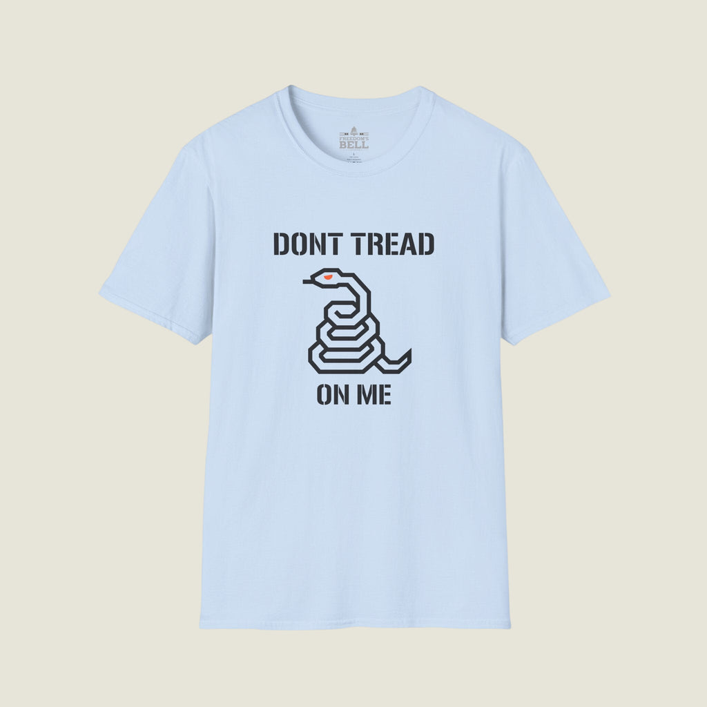 Don't Tread On Me Modern T-Shirt - Geometric Gadsden
