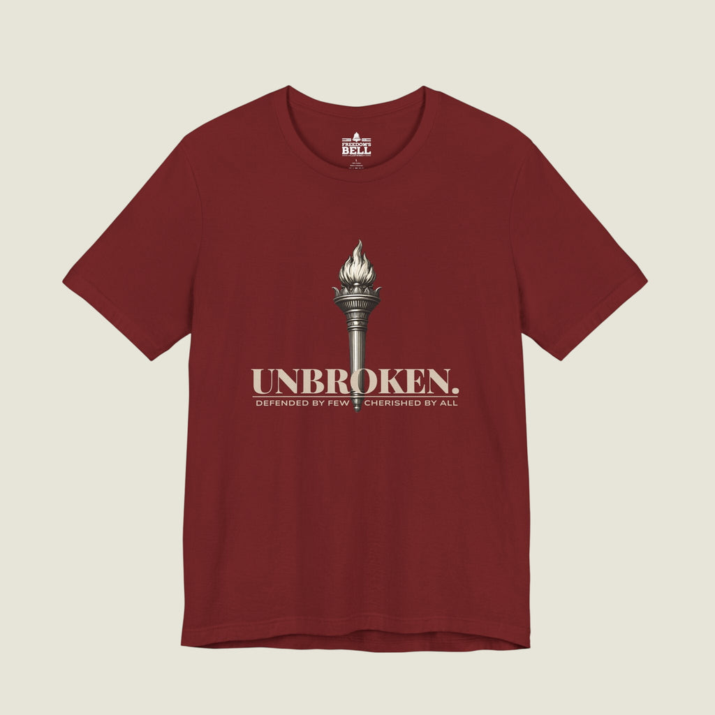 Unbroken Freedom T-Shirt – Torch of Liberty