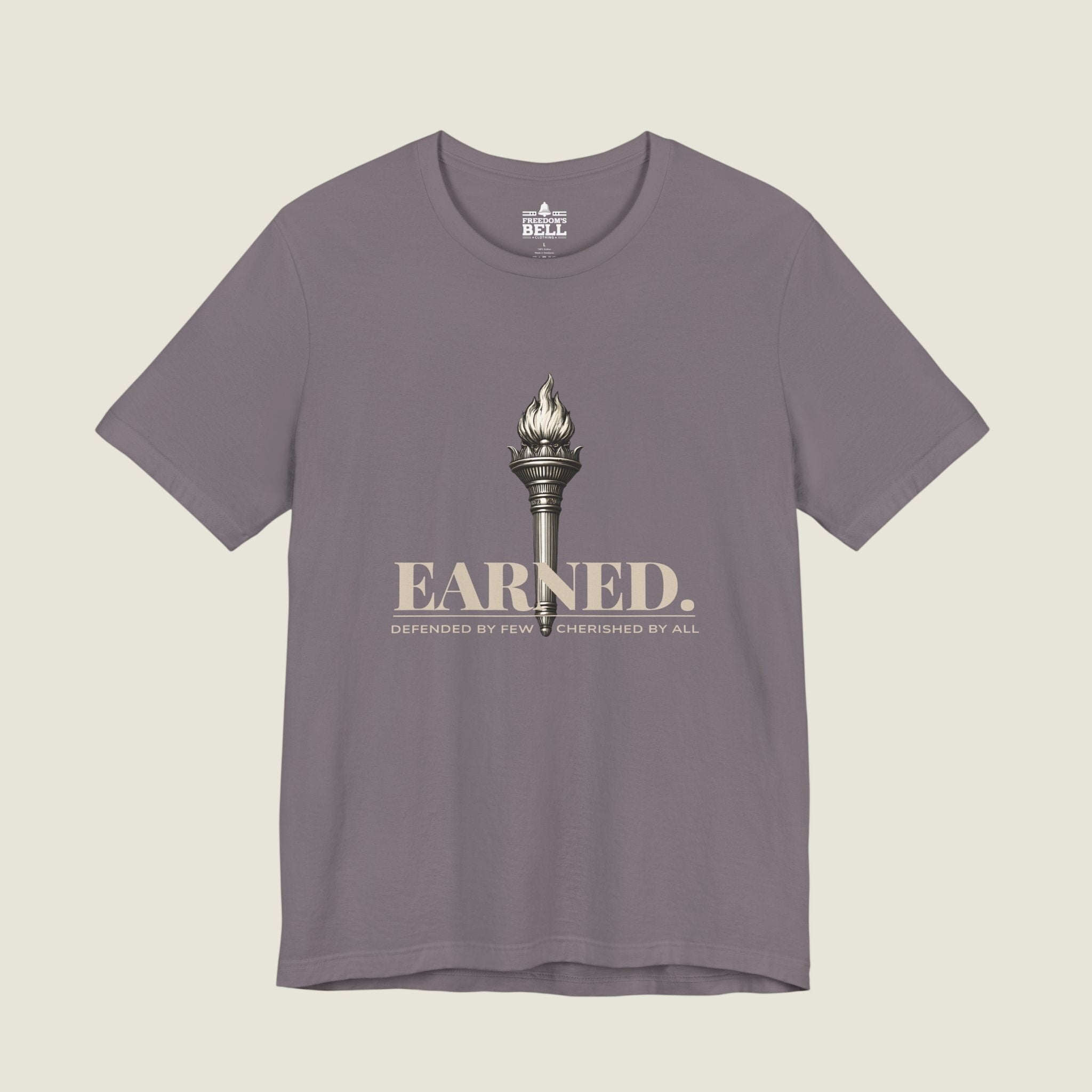 Earned Freedom T-Shirt – Torch of Liberty