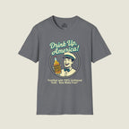 Drink Up America Common Sense Elixir - Retro Woke-Free Truth T-Shirt