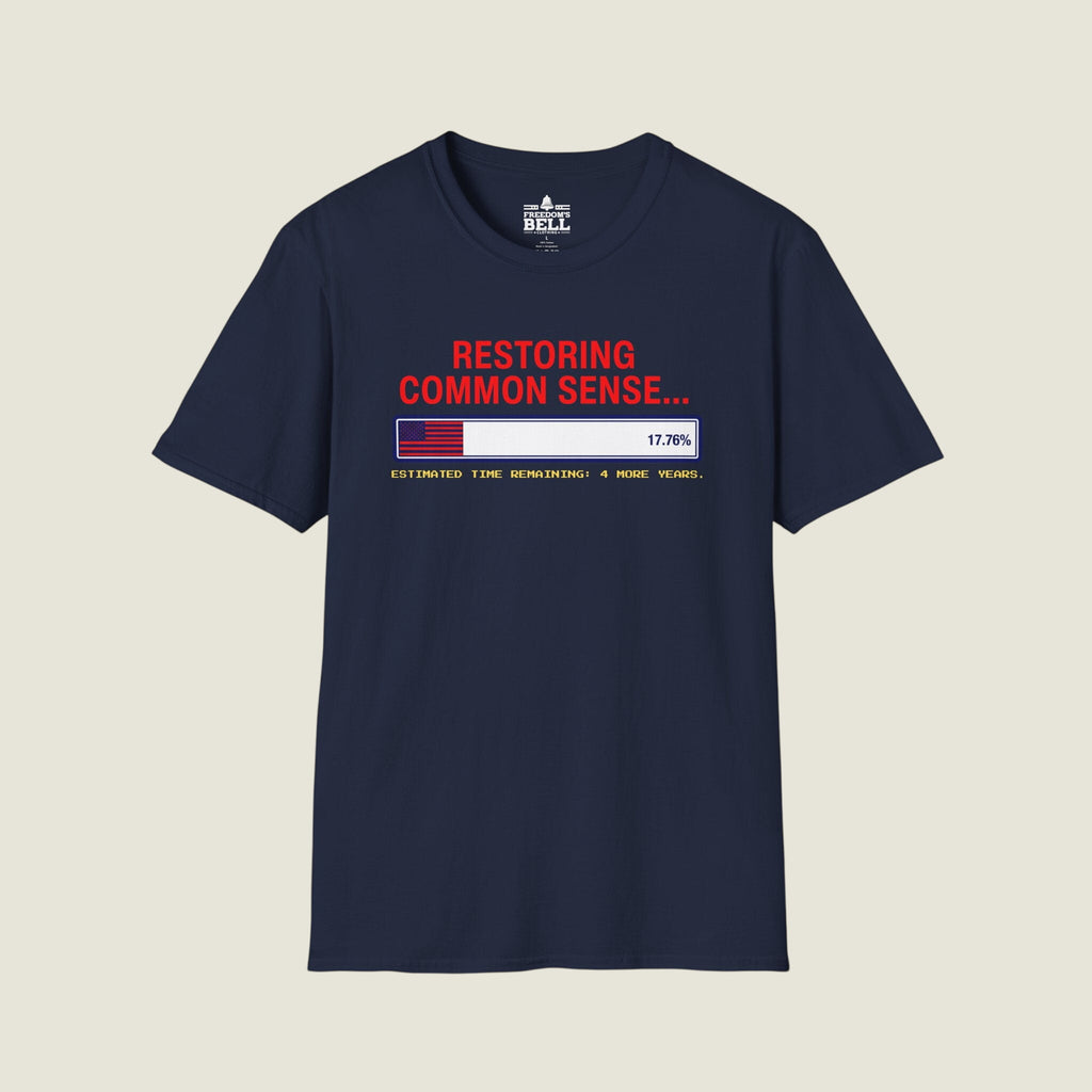 Restoring Common Sense 17.76% - 4 More Years Estimated T-Shirt
