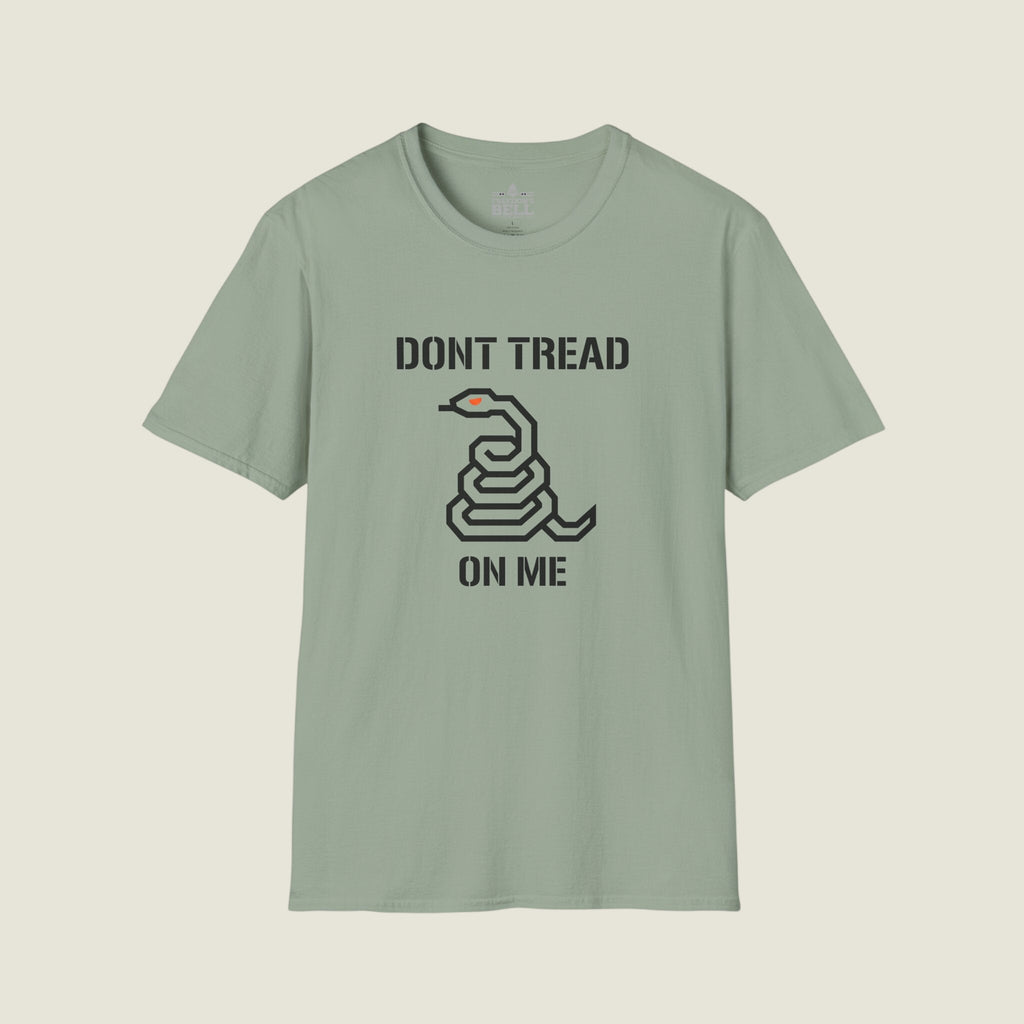 Don't Tread On Me Modern T-Shirt - Geometric Gadsden