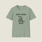 Don't Tread On Me Modern T-Shirt - Geometric Gadsden