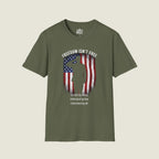 Freedom Isn't Free T-Shirt - Military Sacrifice Tribute org