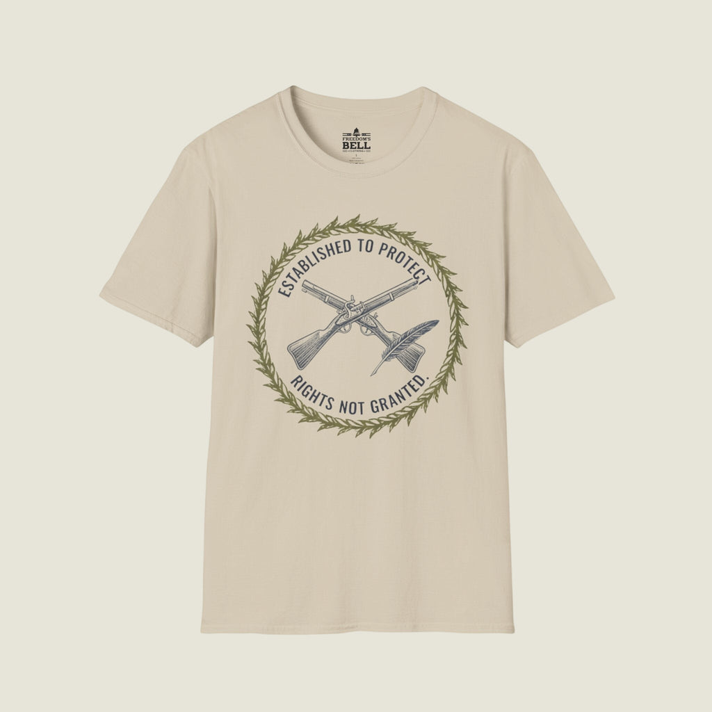 Rights Not Granted T-Shirt – 2nd Amendment