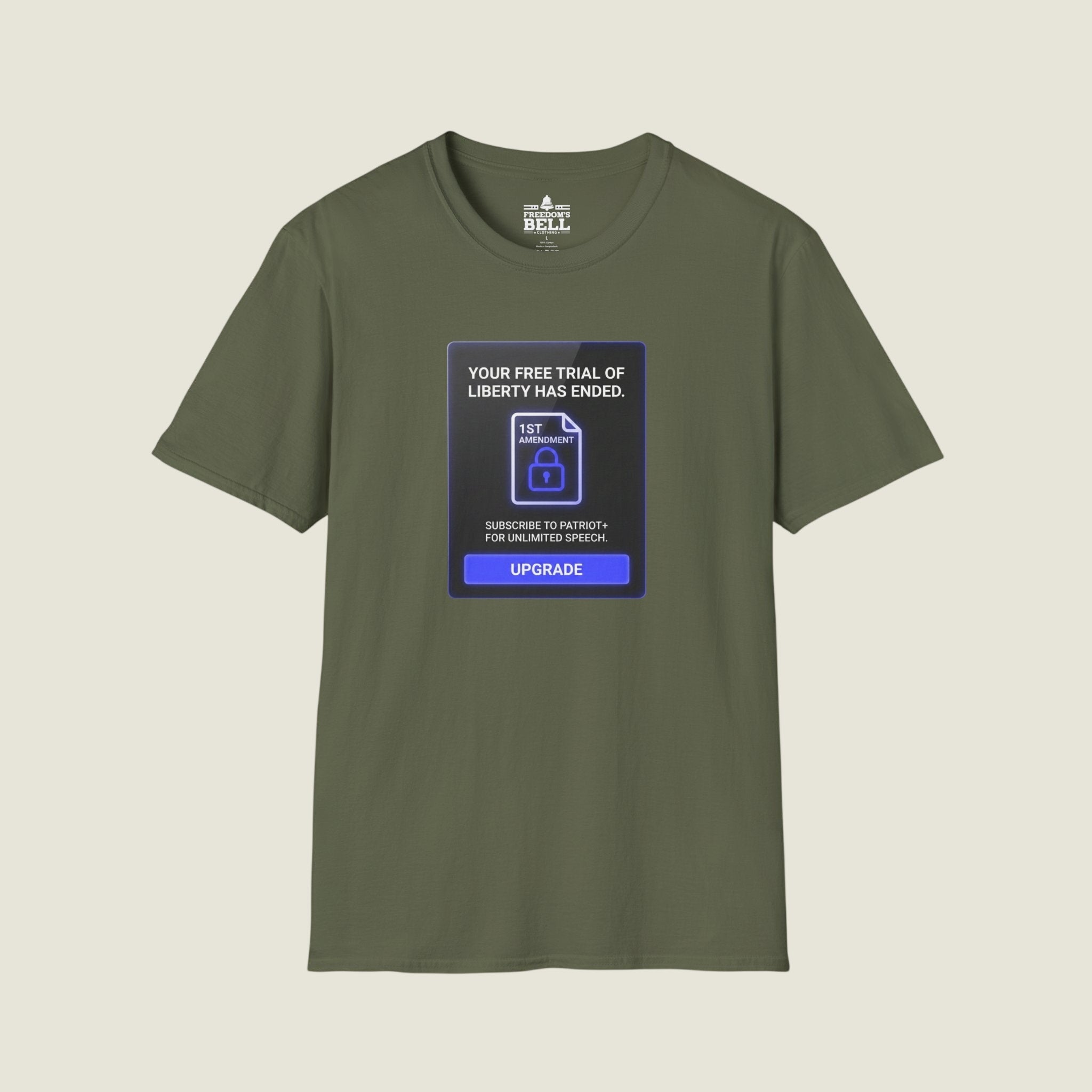 Free Trial Of Liberty Has Ended - Subscribe To Patriot Plus T-Shirt