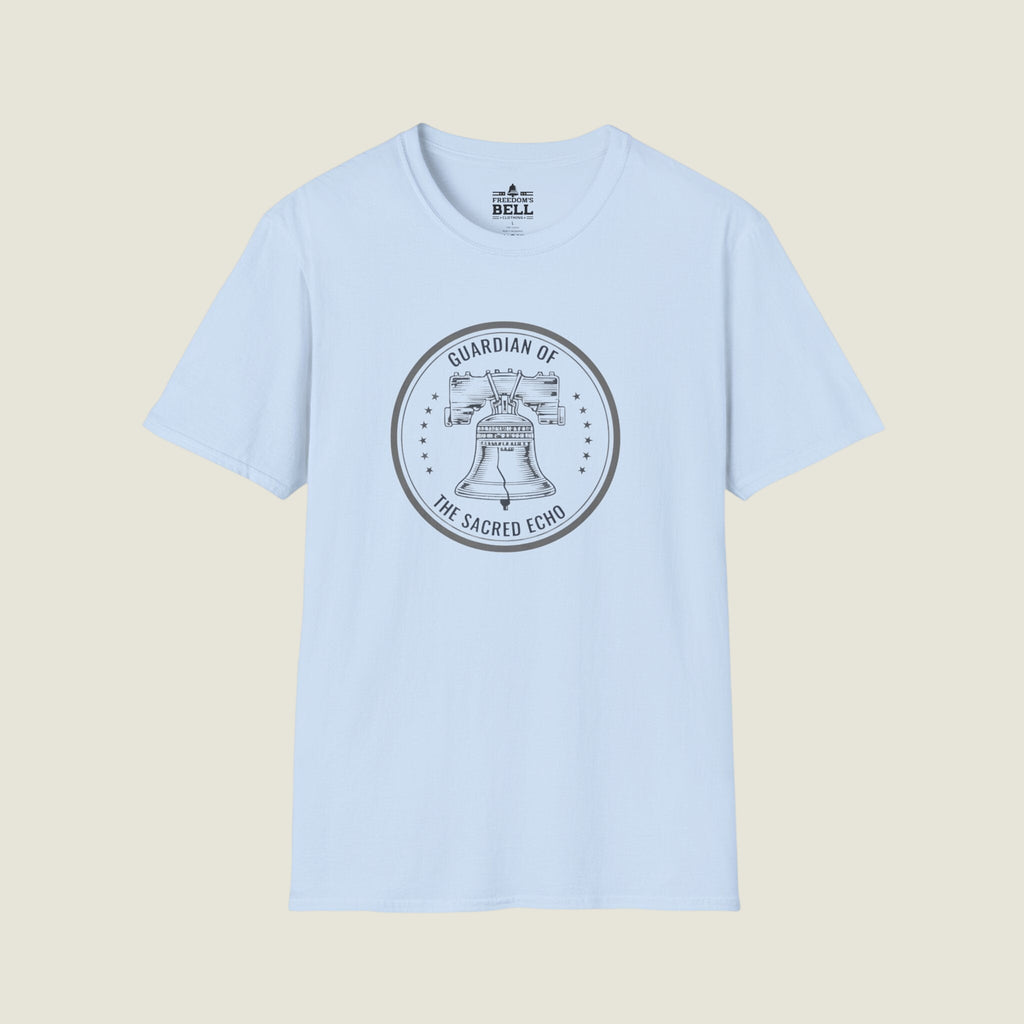 Guardian of the Sacred Echo – Liberty Bell Patriotic T-Shirt