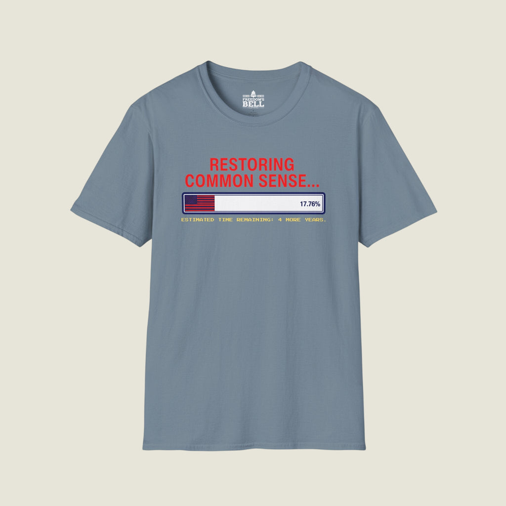 Restoring Common Sense 17.76% - 4 More Years Estimated T-Shirt